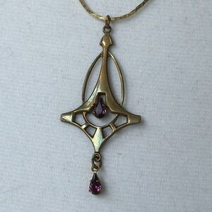 Vintage Pididdly Links Art Deco Necklace